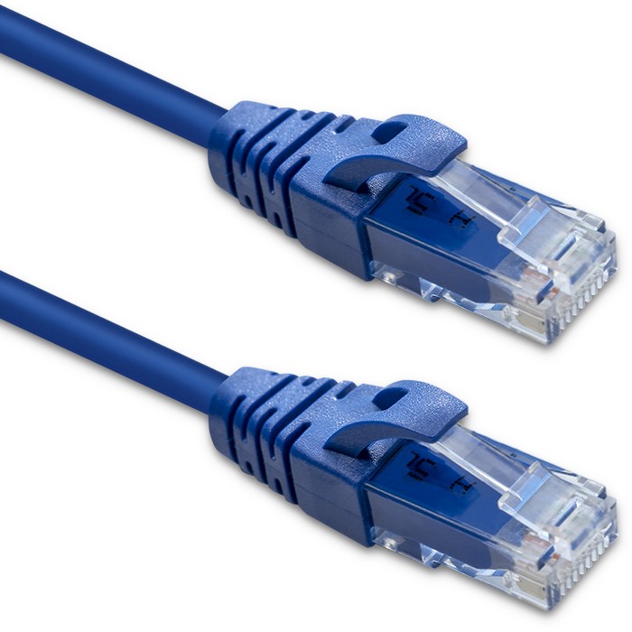 Qoltec Kabel Patchcord UTP | CAT6 | 2 x RJ-45 | 3m | High speed | Gold - zdjęcie 1