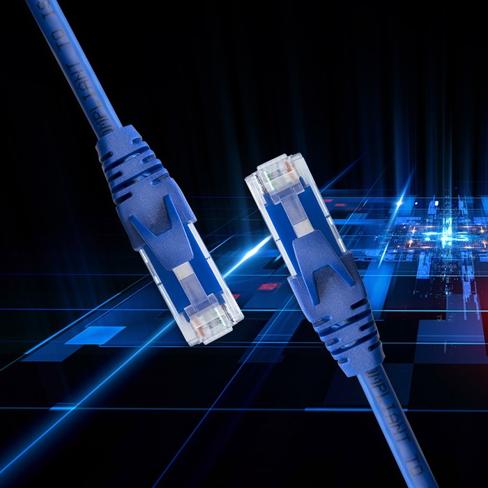 Qoltec Kabel Patchcord UTP | CAT6 | 2 x RJ-45 | 3m | High speed | Gold - zdjęcie 3