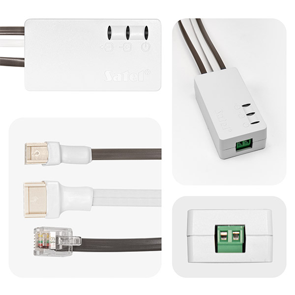 SATEL Kabel z konwerterem do podłączenia ETHM-1 Plus do PERFECTA 64 M lub VERSA RS232-RSTTL - zdjęcie 2