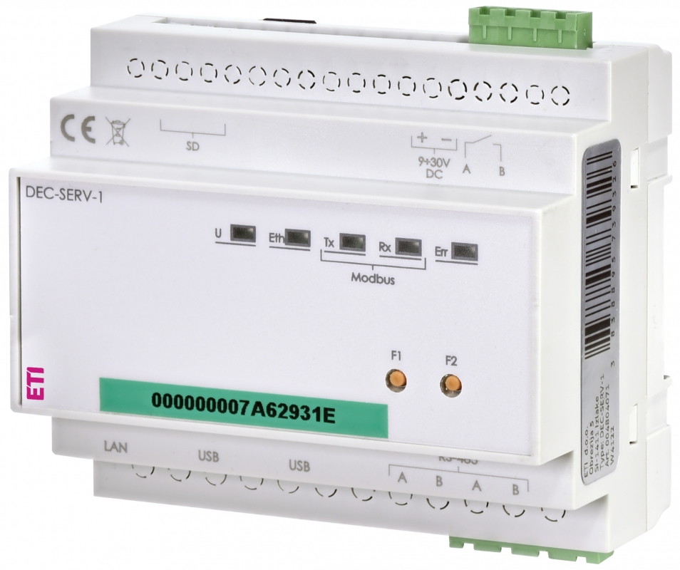 LICZNIK ENERGII - Serwer DEC-SERV-1