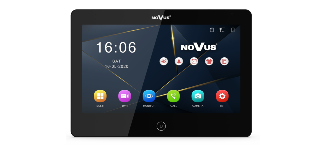 Monitor użytkownika IP NVE-MV110WIFI-B - zdjęcie 2