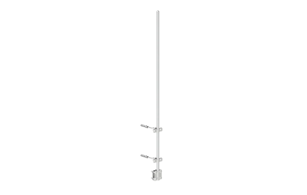 Iglica kominowa L‑1000mm fi 16mm aluminiowa 70.10 AL /97001009/ - zdjęcie 1