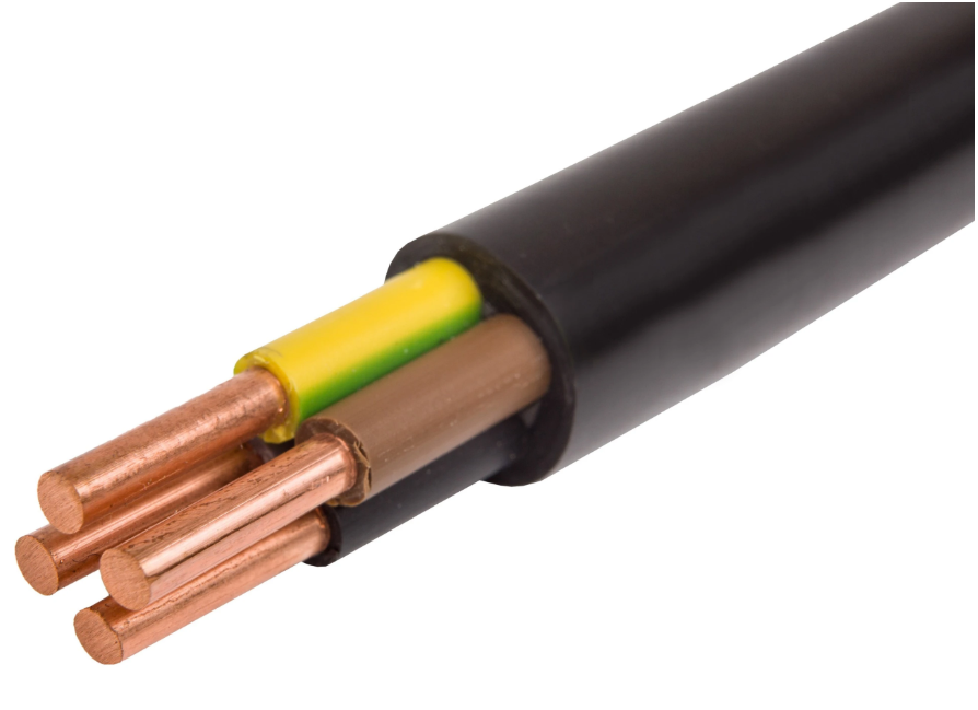 Kabel energetyczny YKY 4x10 żo 0,6/1kV /100m - zdjęcie 1