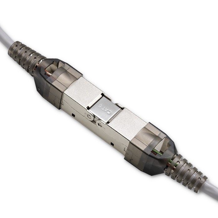 Qoltec Wtyk RJ45 beznarzędziowy STP | CAT6 | JACK PIN | T568B | T568A - zdjęcie 2
