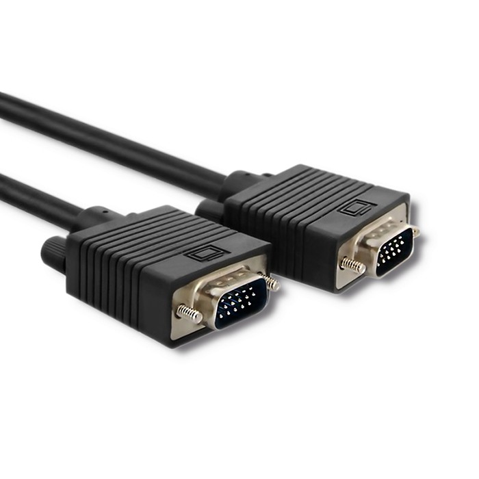 Qoltec Kabel monitorowy XGA męski / XGA męski | 1.5m | Podwójnie ekranowany | Full HD - zdjęcie 1