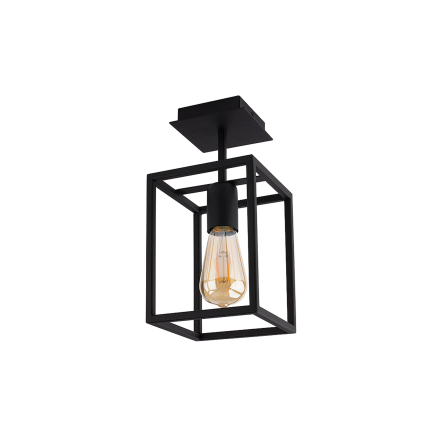 Lampa sufitowa CRATE I CZARNY