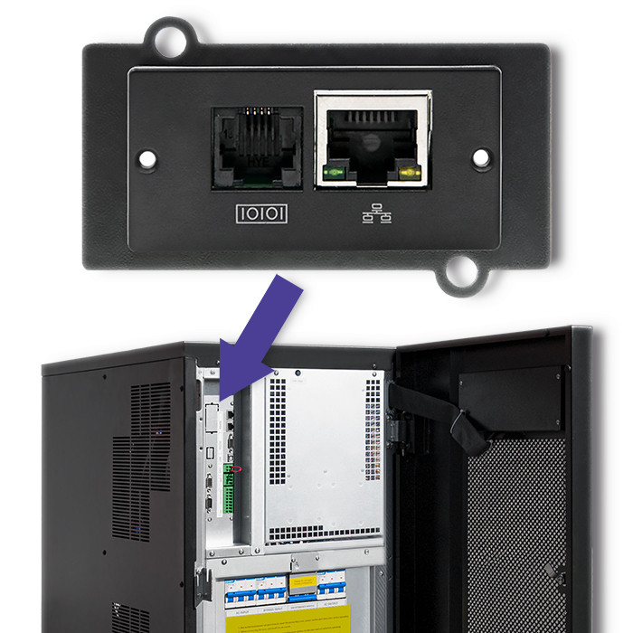 Qoltec Zasilacz awaryjny UPS 3-fazowy | 15kVA | 12kW | LCD - zdjęcie 4