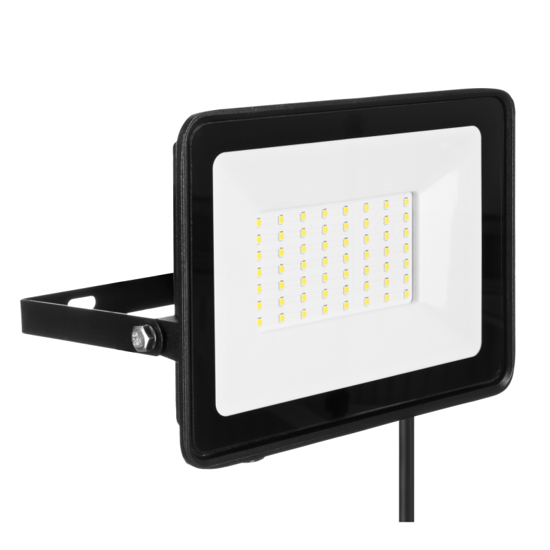 Naświetlacz LED SOLIS 50W 230V IP65 czarny, barwa biała ciepła TYP: NAS-50WW - zdjęcie 5