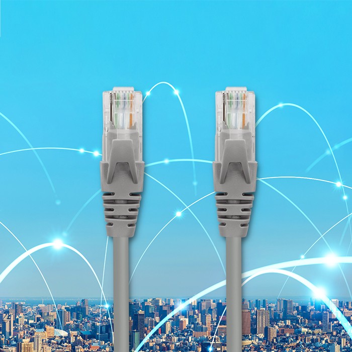 Qoltec Kabel Patchcord UTP | CAT5e | 2 x RJ-45 | 1m | High speed | Gold - zdjęcie 7