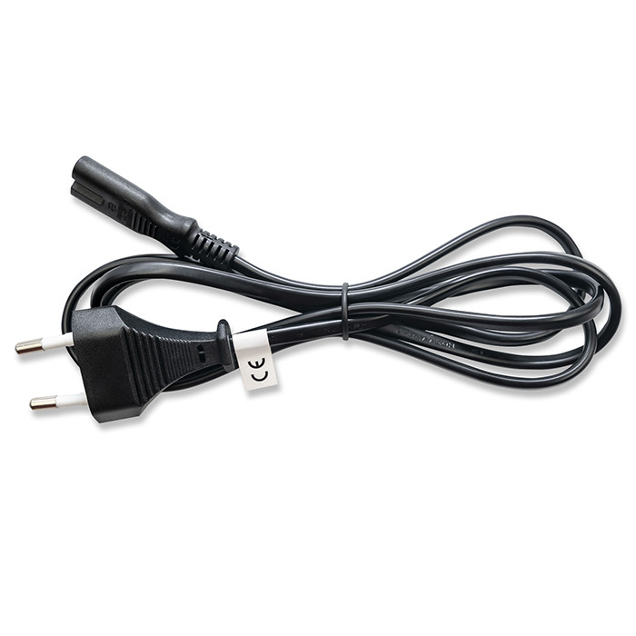 Qoltec Kabel zasilający IEC C7 / CEE 7/16 | ósemka | 2x0.5mm² | 1.4m - zdjęcie 3