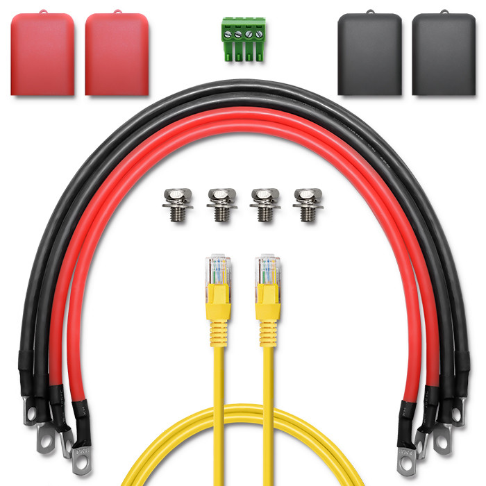 Qoltec Stabilny Magazyn energii LiFePO4 do RACK | 5.12kWh | 51.2V | 100Ah | BMS | LCD - zdjęcie 13