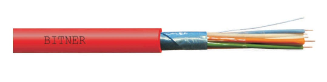 Kabel telekomunikacyjny ognioodporny HTKSHekw PH90 1x2x0,8 B10100 - 100m