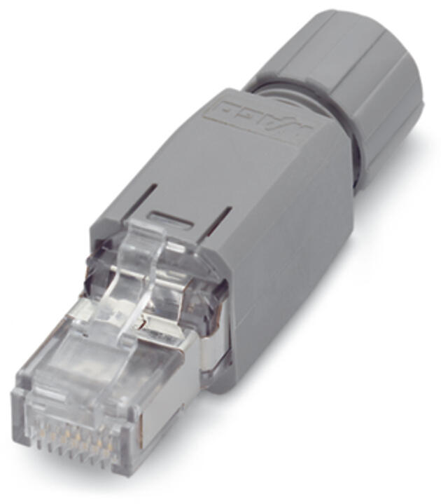 Wtyk ETHERNET RJ-45, IP20; ETHERNET 10/100 Mbit/s - zdjęcie 2