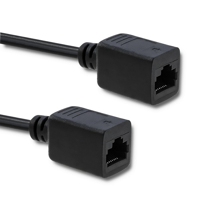 Qoltec Adapter zasilania PoE | LAN | RJ-45 | 5.5*2.1 mm - zdjęcie 1
