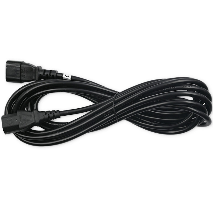 Qoltec Kabel przedłużający zasilający IEC C13/C14 | 3x1.00mm² | 5m - zdjęcie 4