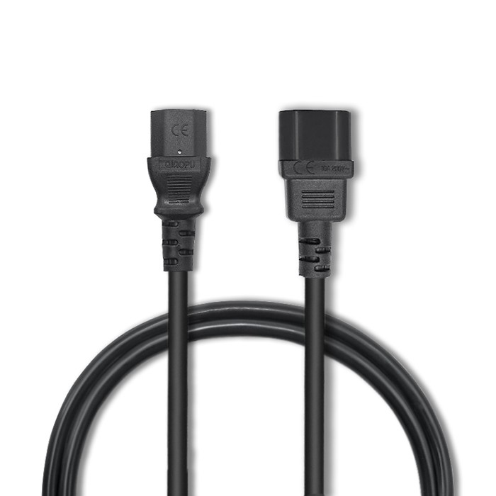 Qoltec Kabel przedłużający zasilający IEC C13/C14 | 3x1.00mm² | 5m - zdjęcie 5