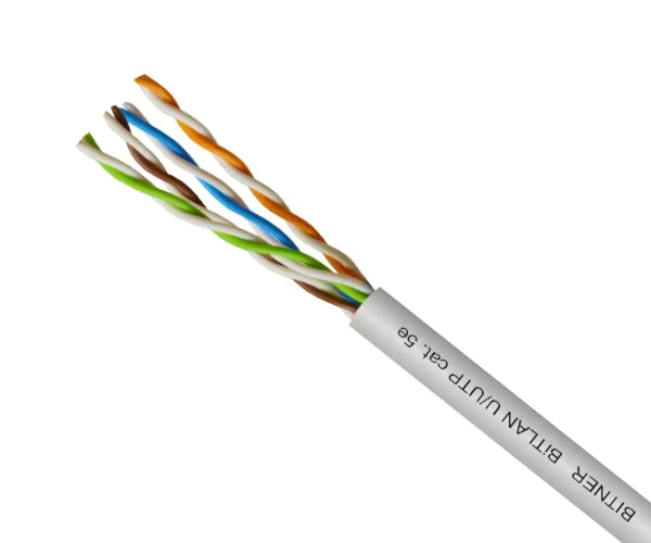 Kabel teleinformatyczny BiTLAN U/UTP 4x2x24 AWG (0,5) cat.5e 200 Eca /305m