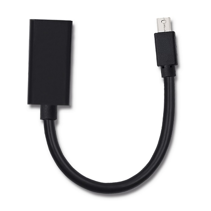 Qoltec Mini DisplayPort v1.1 męski | HDMI A żeński | 4K | 0.2m - zdjęcie 6