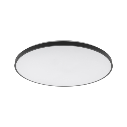 Plafon AGNES ROUND LED PRO 64W, 3000K CZARNY - zdjęcie 1