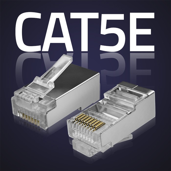 Qoltec Wtyk złącze modularne RJ45 | CAT5e | FTP | Pozłacane styki | 100 sztuk - zdjęcie 3