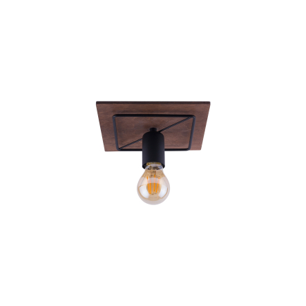 Lampa sufitowa COBA ANTIQUE I CZARNY