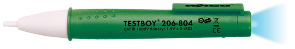 Testboy z funkcją latarki