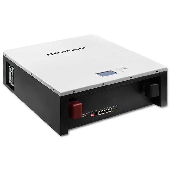 Qoltec Stabilny Magazyn energii LiFePO4 | 5.12kWh | 51.2V | 100Ah | BMS | LCD - zdjęcie 7