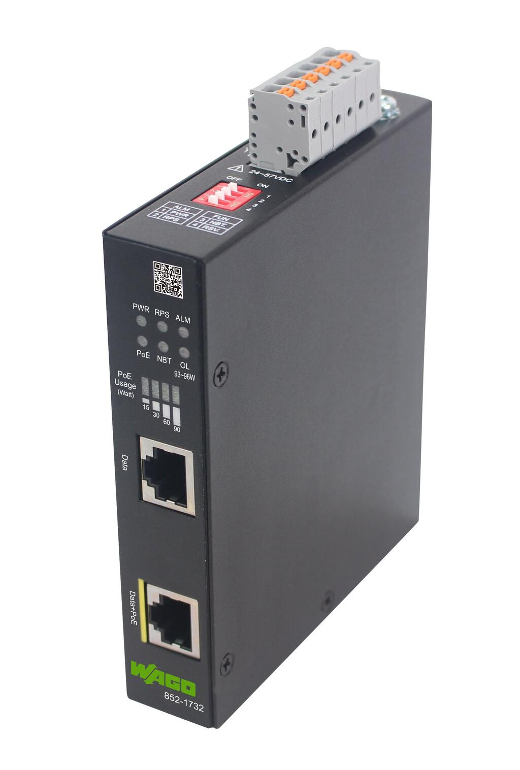 Iniektor PoE; PoE++; 90 W; 10/100/1000 BASE - zdjęcie 1