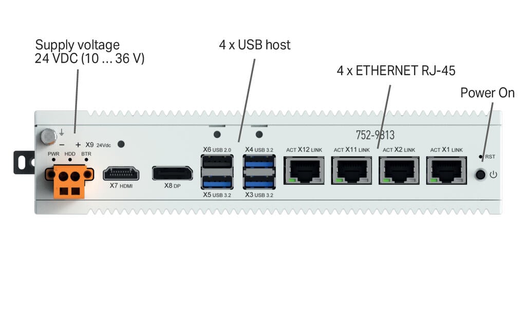Edge Computer; 4 x ETHERNET, 4 x USB, HDMI, DP; 32GB RAM; 256 GB FLASH - zdjęcie 5