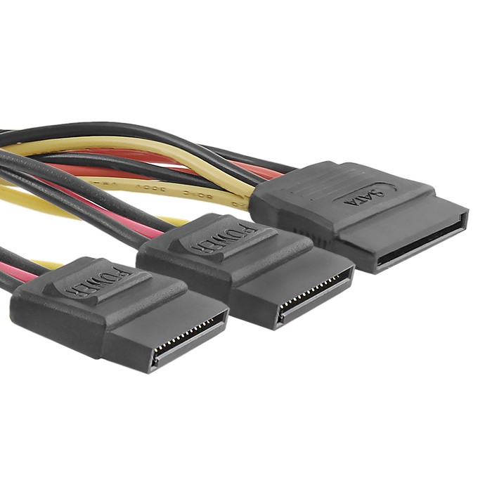 Qoltec Kabel rozgałęziacz SATA żeński | 2xżeński | 0.2m - zdjęcie 1