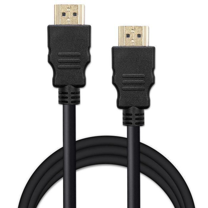 Qoltec Kabel HDMI v1.4 | High speed | 4K | 30Hz| 30AWG | GOLD | 2m - zdjęcie 4