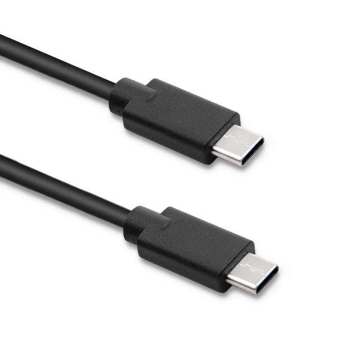 Qoltec Kabel USB 2.0 typ C męski | USB 2.0 typ C męski | 2m | Czarny - zdjęcie 2