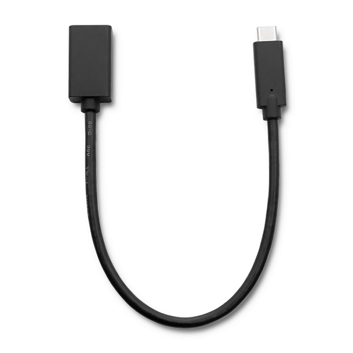 Qoltec Kabel USB 3.1 typ C męski | USB 3.0 typ A żeński | 0.25m - zdjęcie 4