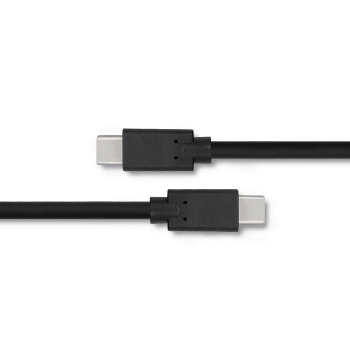Qoltec Kabel USB 3.1 typ C męski | USB 3.1 typ C męski | 2m | Czarny - zdjęcie 5