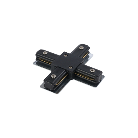 ŁĄCZNIK KRZYŻOWY PROFILE X-CONNECTOR CZARNY