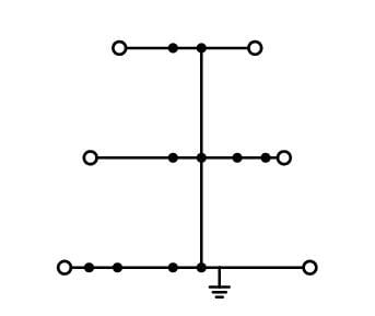 złączka 3-piętrowa; złączka PE 6-przewodowa; 2,5 mm²; PE; do zastosowań Ex e II; bez podstawki oznacznika; z mostkowaniem wewnętrznym; na szynę TS 35 x 15 i 35 x 7,5; Push-in CAGE CLAMP®; 2,50 mm²; żółto-zielony - zdjęcie 3