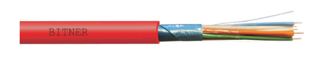 Kabel telekomunikacyjny ognioodporny HTKSHekw PH90 2x2x0,8 B10101 - 100m