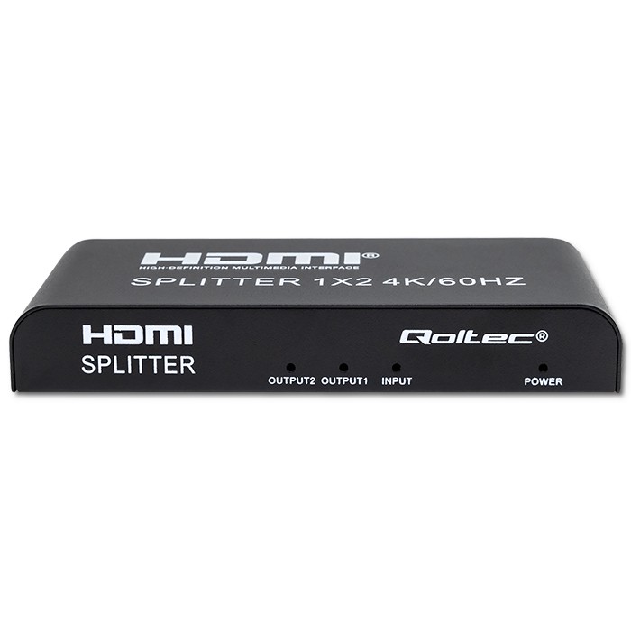 Qoltec Aktywny rozdzielacz Splitter 4 x HDMI 4K x 2K | 6Gb/s | 60Hz | High stability - zdjęcie 8