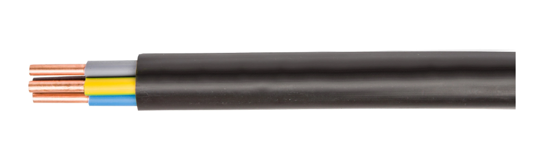 Kabel energetyczny YKY 5x6 żo 0,6/1kV /100m