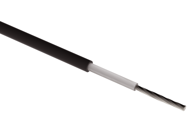 Kabel fotowoltaiczny H1Z2Z2-K 1x6,0 1/1kV SOLARCET CZARNY 100m - zdjęcie 2