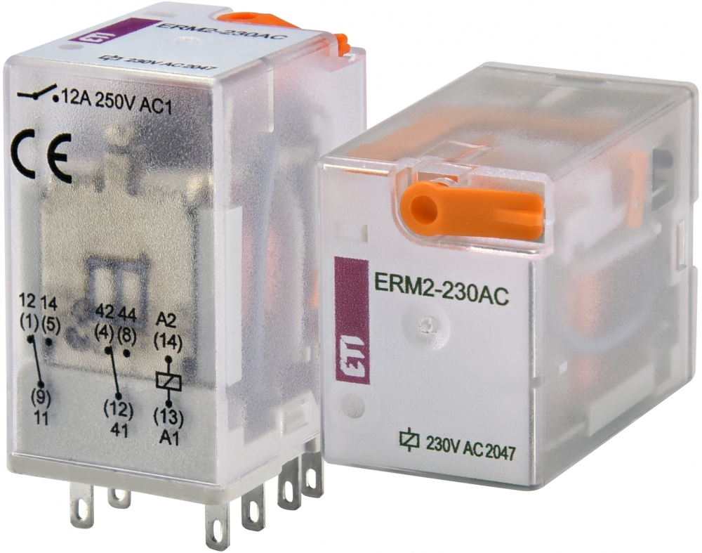 Przekaźnik 2 stykowy 230V AC ERM2-230AC