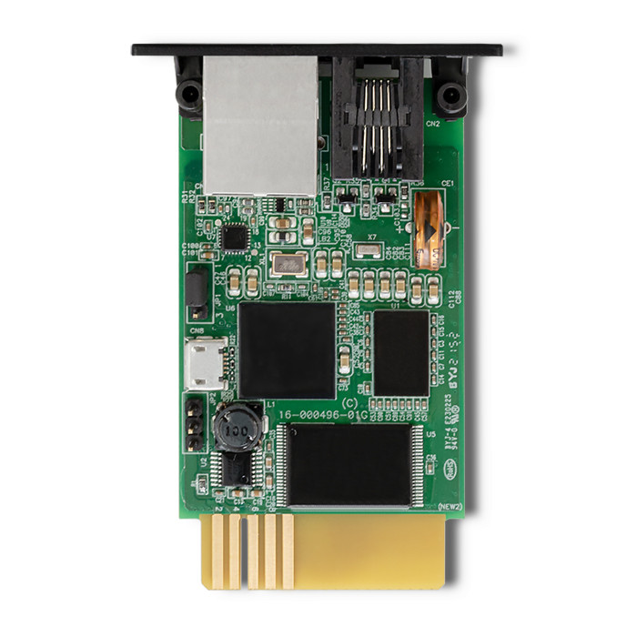 Qoltec Moduł SNMP do 3-fazowego zasilacza UPS - zdjęcie 2