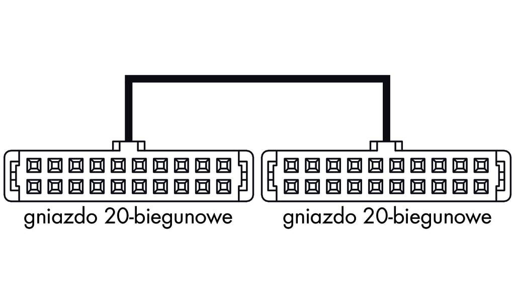 połączenie systemowe; do Schneider TSX; 16 x wejście/wyjście dwustanowe; długość 1 m; przekrój przewodu 0,14 mm² - zdjęcie 4