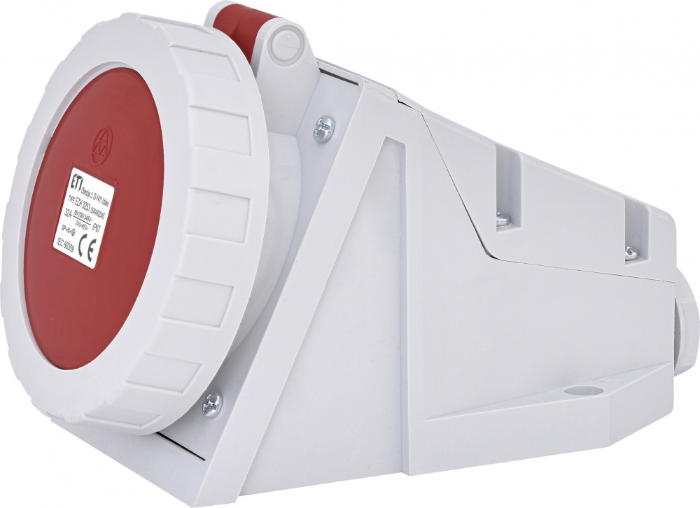 Gniazdo stałe 32A, 400V, 3P+N+PE, IP67 EZH 3253