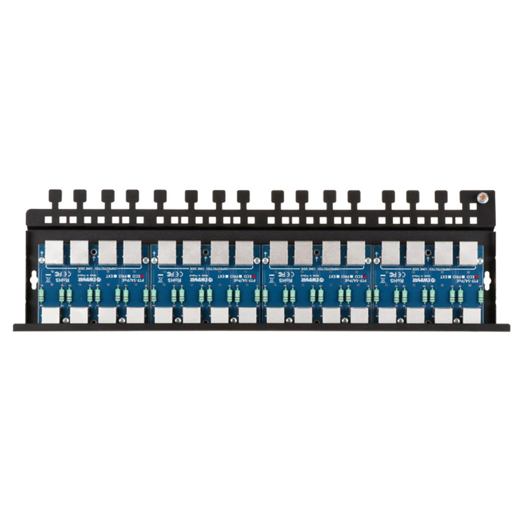 16-kanałowy ogranicznik przepięć w sieci Ethernet 10/100 Mb/s