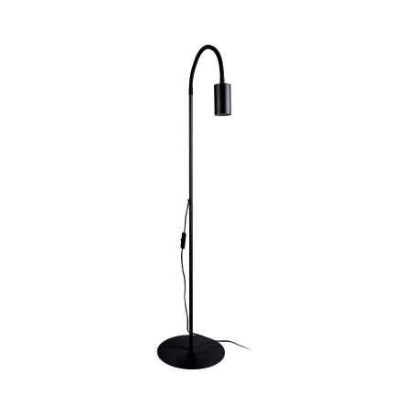Lampa podłogowa regulowana EYE FLEX I CZARNY