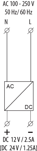 Zasilacz PS-30-24 - zdjęcie 2