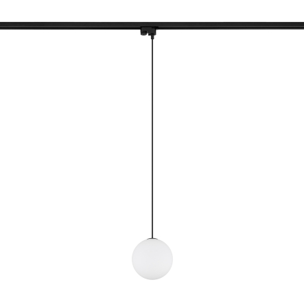 Lampa PROFILE SNOWBALL do 1-obwodowego systemu szynowego CZARNY - zdjęcie 1