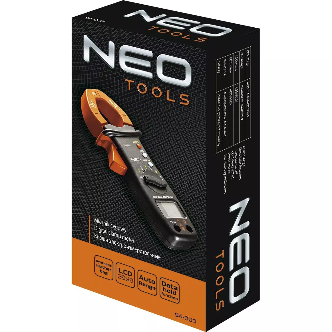 Miernik cęgowy 94-003 NEO TOOLS - zdjęcie 4