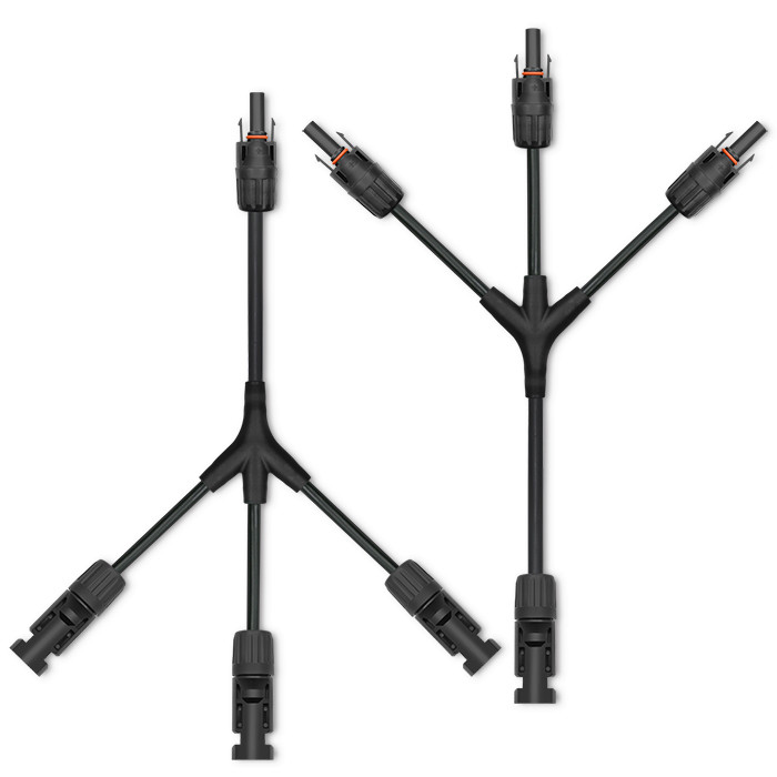 Qoltec Konektor solarny | złącze MC4 | Typ Y | 1000V | 30A | komplet - zdjęcie 1
